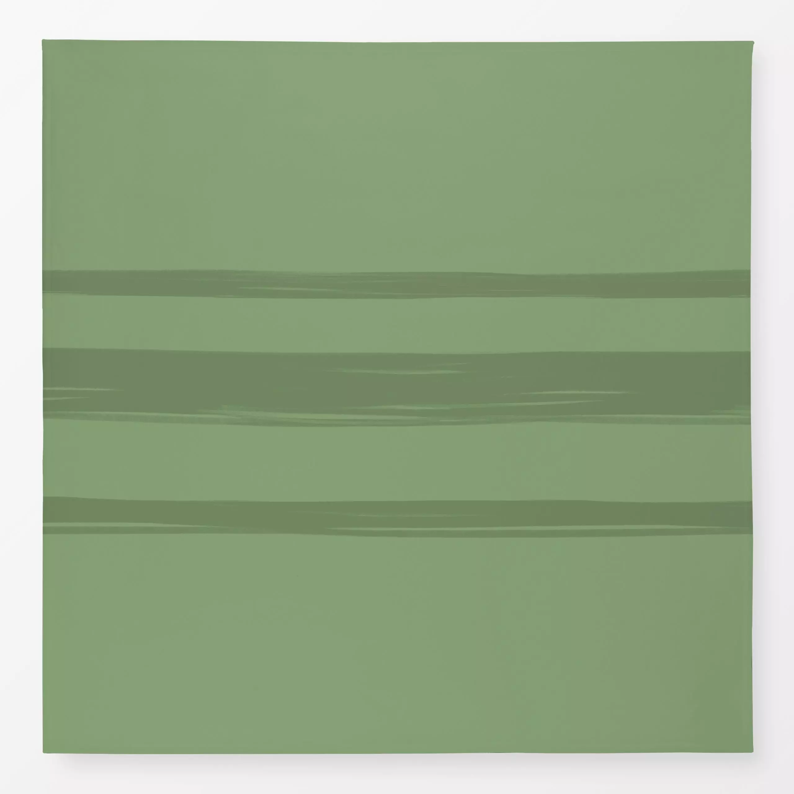 Tischdecke Grüne Streifen - Symbole & Muster - von „Lena Lackmann"; Muster, Pinsel, Linien, Streifen, Striche, Sommer, patte...