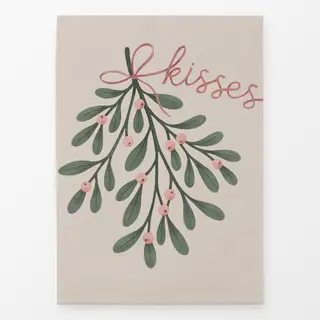 Geschirrtücher Mistelzweig Kisses