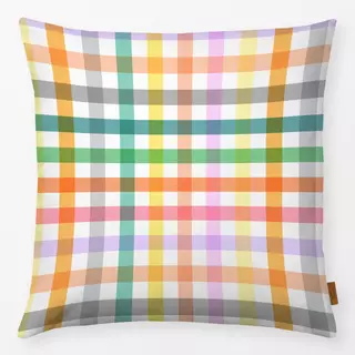 Kissen Gingham Spring Colorful Picnic