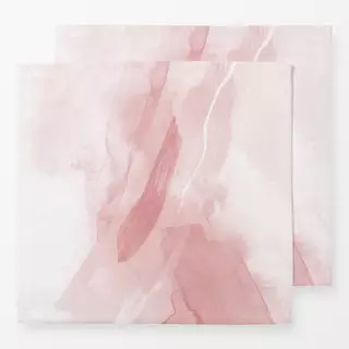 Servietten Brush strokes pink tones 3