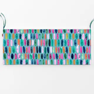 Bankauflage Punkte Aquarell Geometrisch