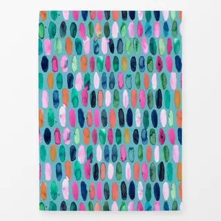 Geschirrtücher Punkte Aquarell Geometrisch