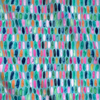 Meterware Punkte Aquarell Geometrisch