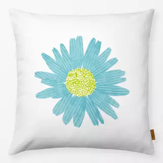 Kissen Blaue Blüte