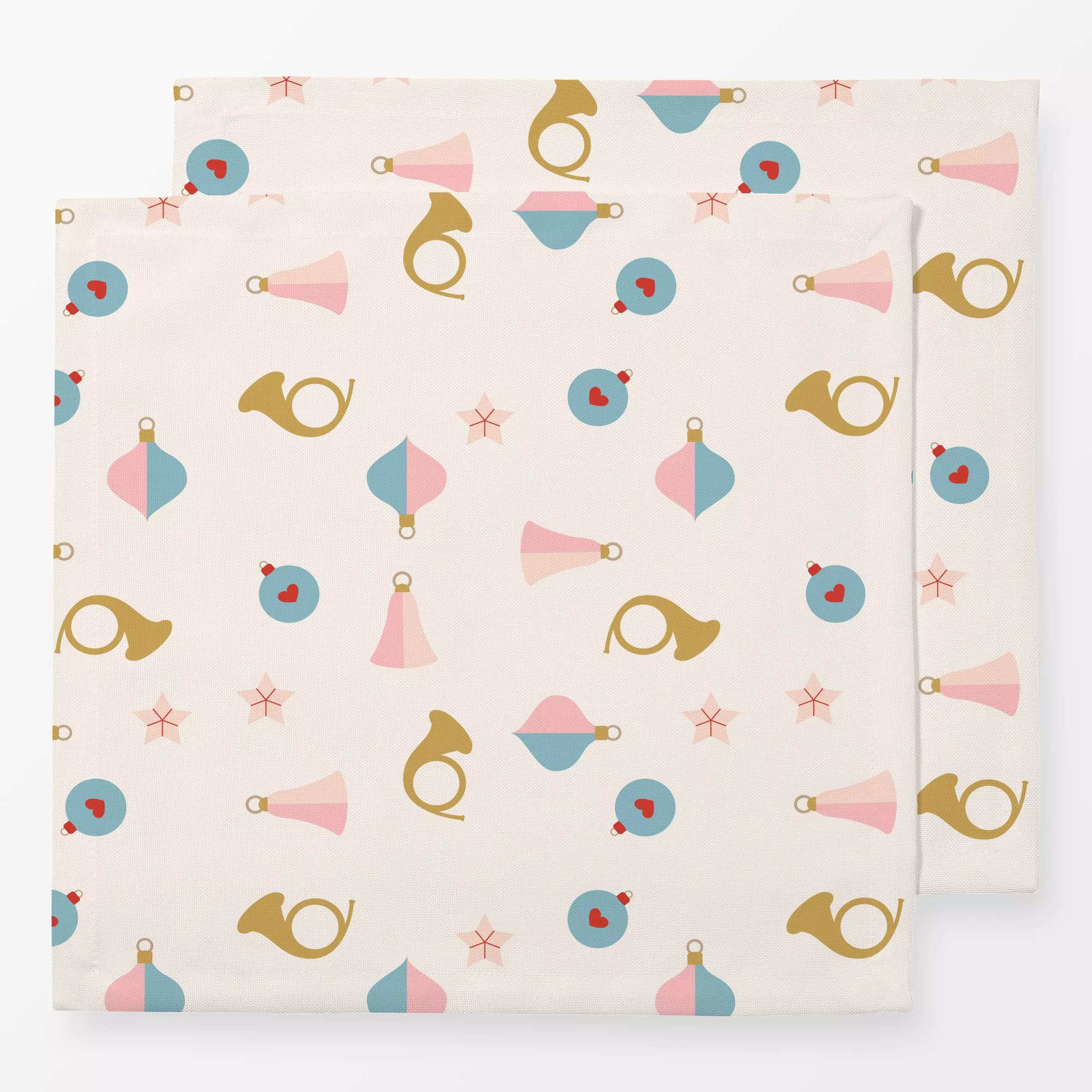 Servietten Wichtel Schmuck Pattern - Kinderzimmer & Motive für Kinder, Weihnachten, Anlässe - von „Jana Moßmann"; Stern, Wei...