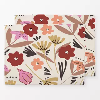 Tischset Autumn Flower (neutral)