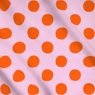 Meterware Punkte Rot & Rosa