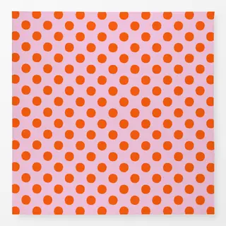 Tischdecke Punkte Rot & Rosa