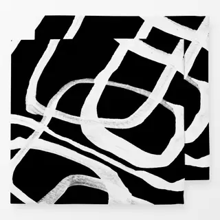 Servietten White lines