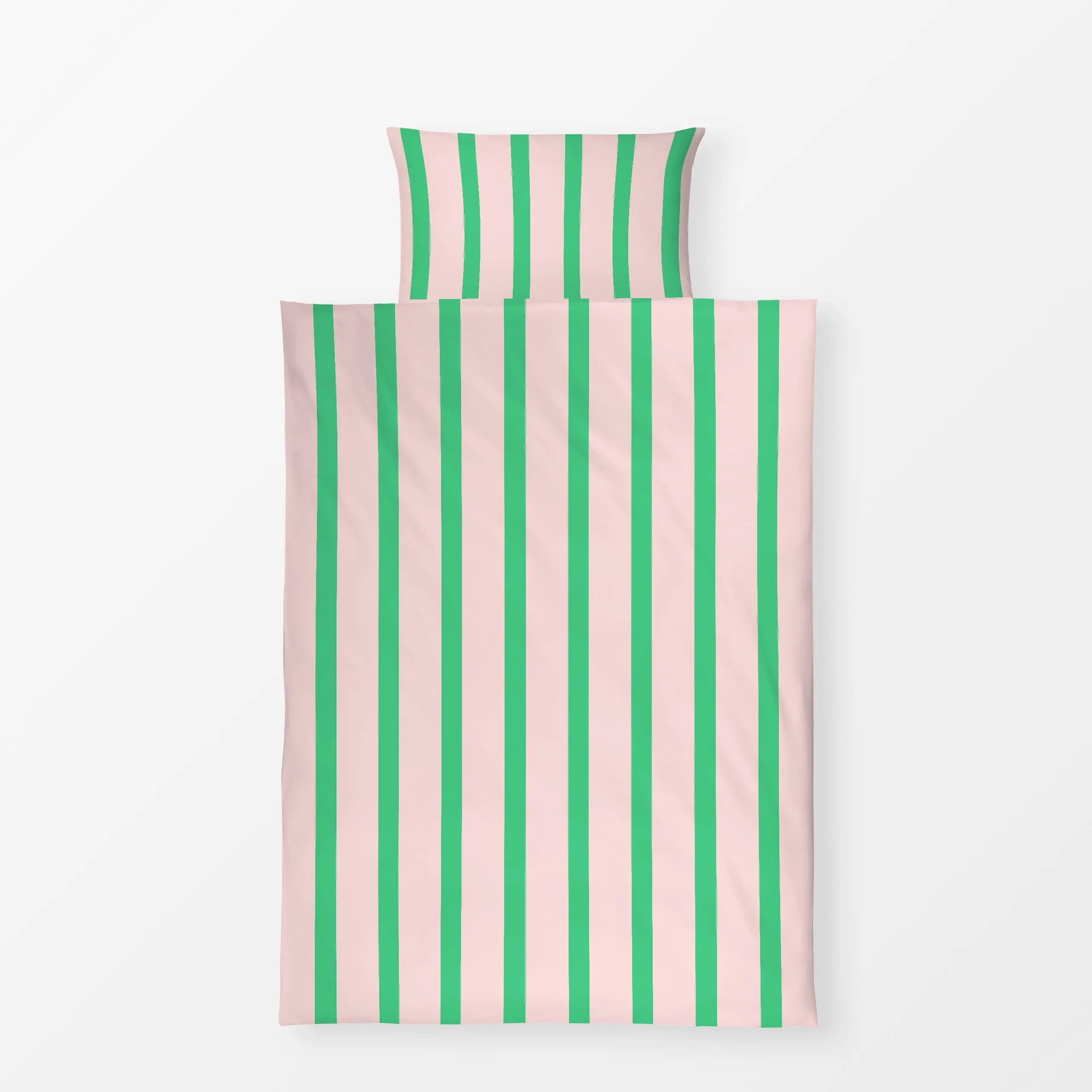 Bettwäsche Streifen - Sommer, Symbole & Muster - von „lena marie design"; Streifen, schlicht, trendfarben, Streifenmuster, b...