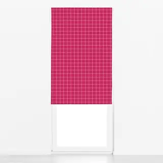 Raffrollo Wavy Lined Grid