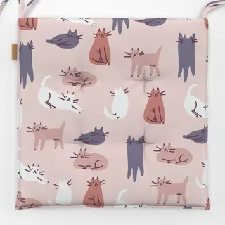 Sitzkissen Keep Calm and Love Cats