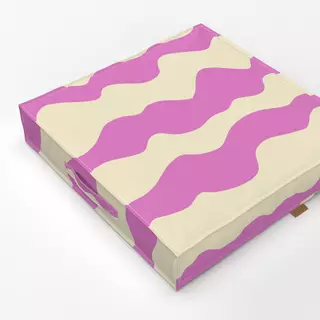 Bodenkissen Happy Kids Welle Pink