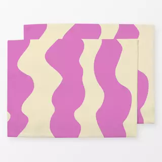 Tischset Happy Kids Welle Pink