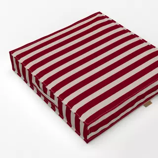 Bodenkissen Bold Stripes berry red