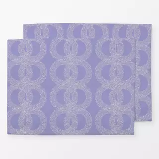 Tischset Circles lilac