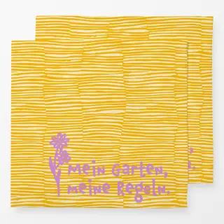 Servietten Mein-Garten-meine-Regeln