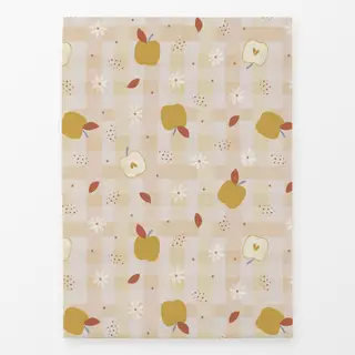 Geschirrtücher Apfel-Picknick Muster