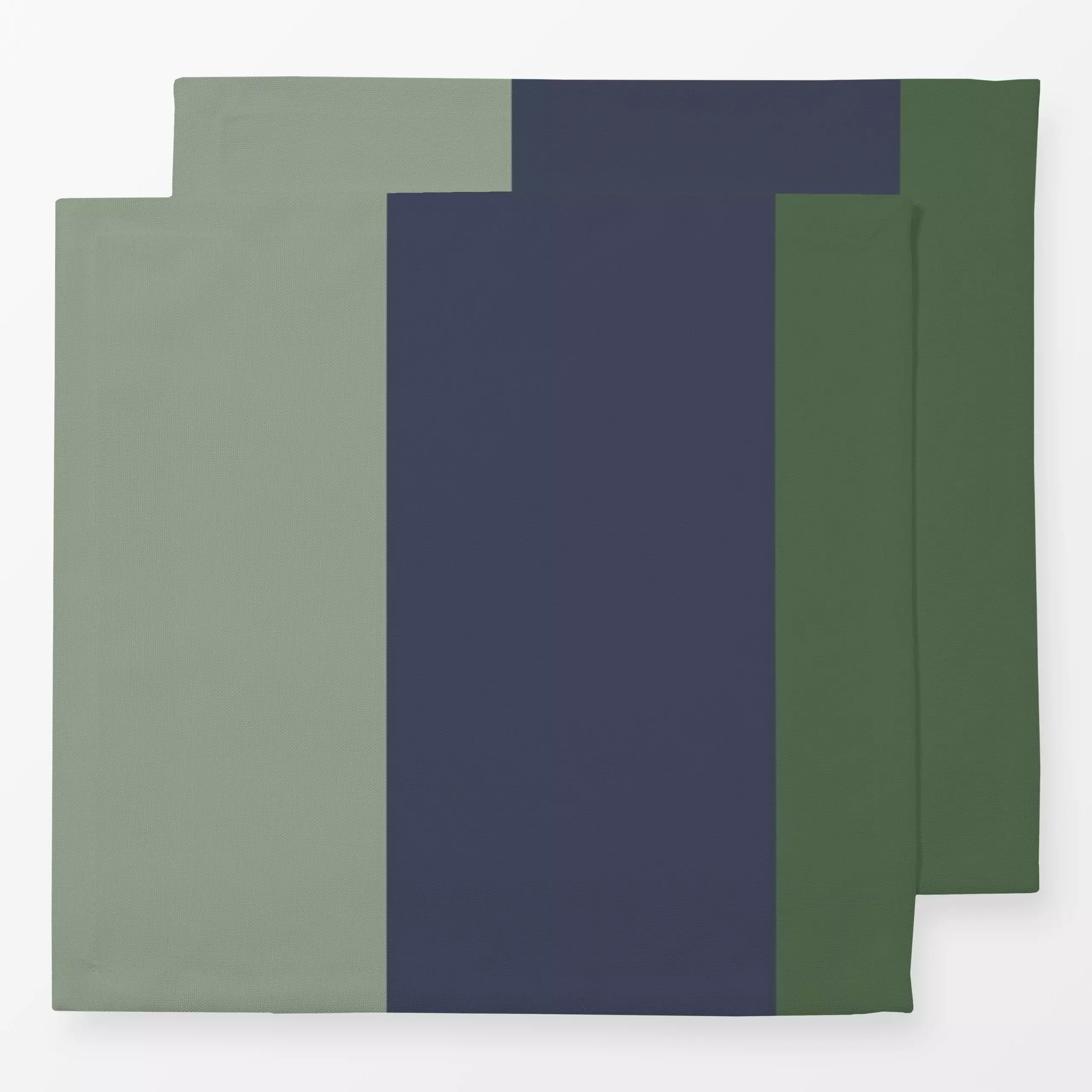 Servietten Herbstzauber Streifen - grün - Herbst, Symbole & Muster - von „Heyduda"; Streifen, Winter, Herbst, herbstlich, va...