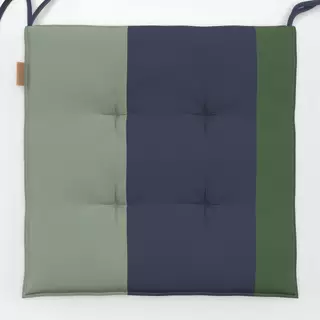 Sitzkissen Herbstzauber Streifen - grün