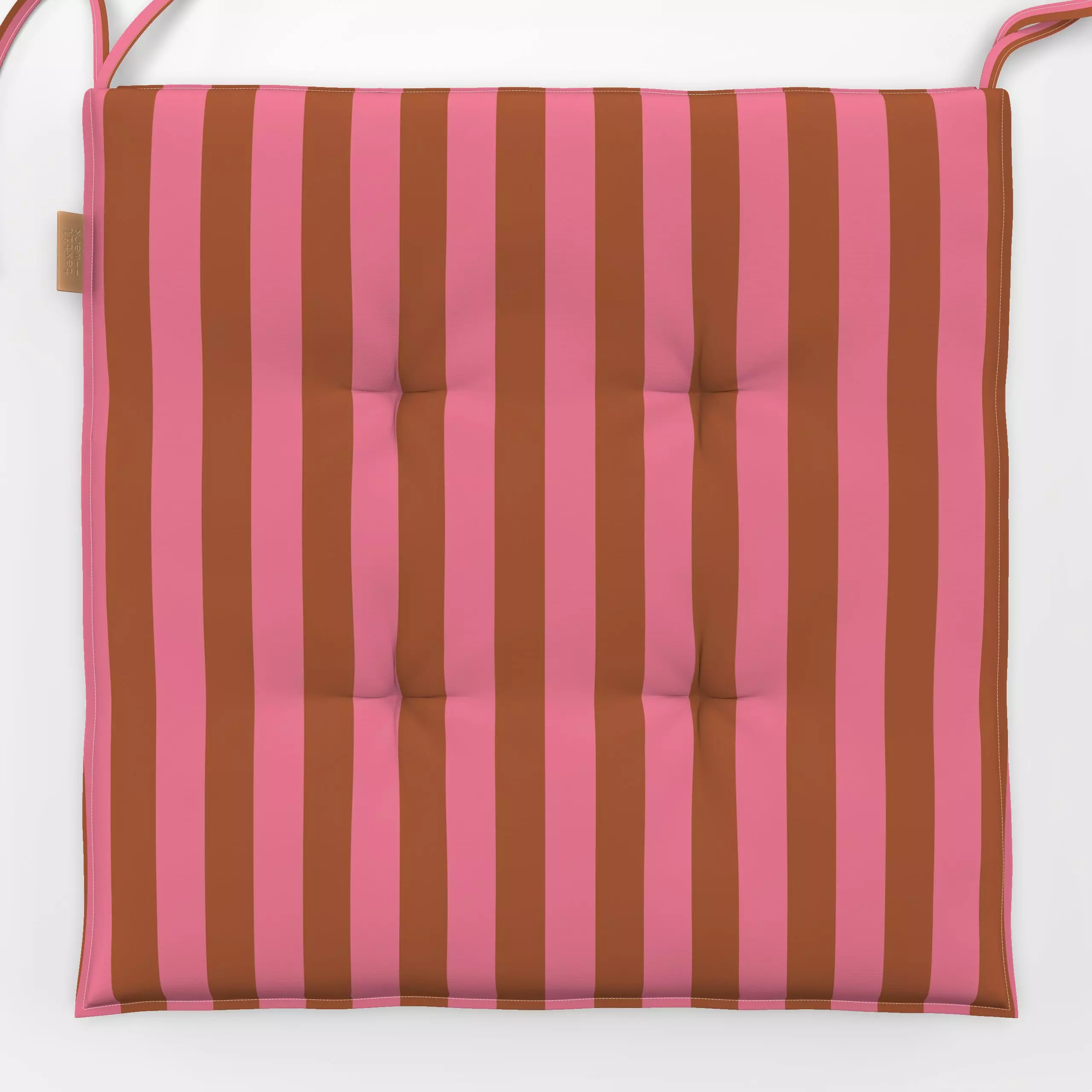 Sitzkissen Stripes Pink - Kinderzimmer & Motive für Kinder, Sprüche & Schriftzüge, Symbole & Muster - von „Studio ROSAGRAU“;...