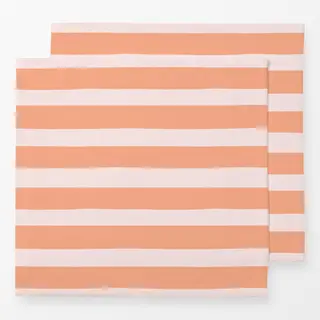 Servietten Coastal Summer Streifen hell