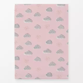 Geschirrtuch Wolken