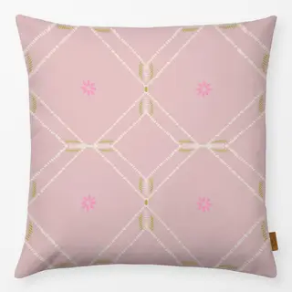 Kissen Diamond Floral Tile rosa