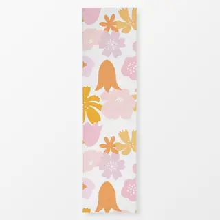 Tischläufer Blumenmuster Sommerfarben