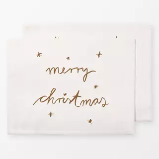 Tischset Merry christmas