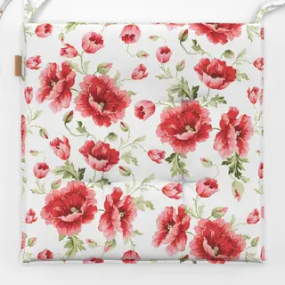 Sitzkissen Klassische Vintage Streublumen