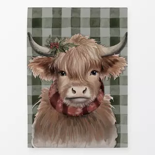 Geschirrtücher AlpenChic Kuh auf Karo