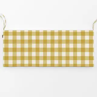 Bankauflage Gingham Amber Haze