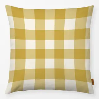 Kissen Gingham Amber Haze