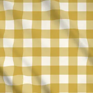 Meterware Gingham Amber Haze