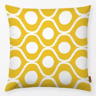 Kissen Boho Ikat 2 Lemon