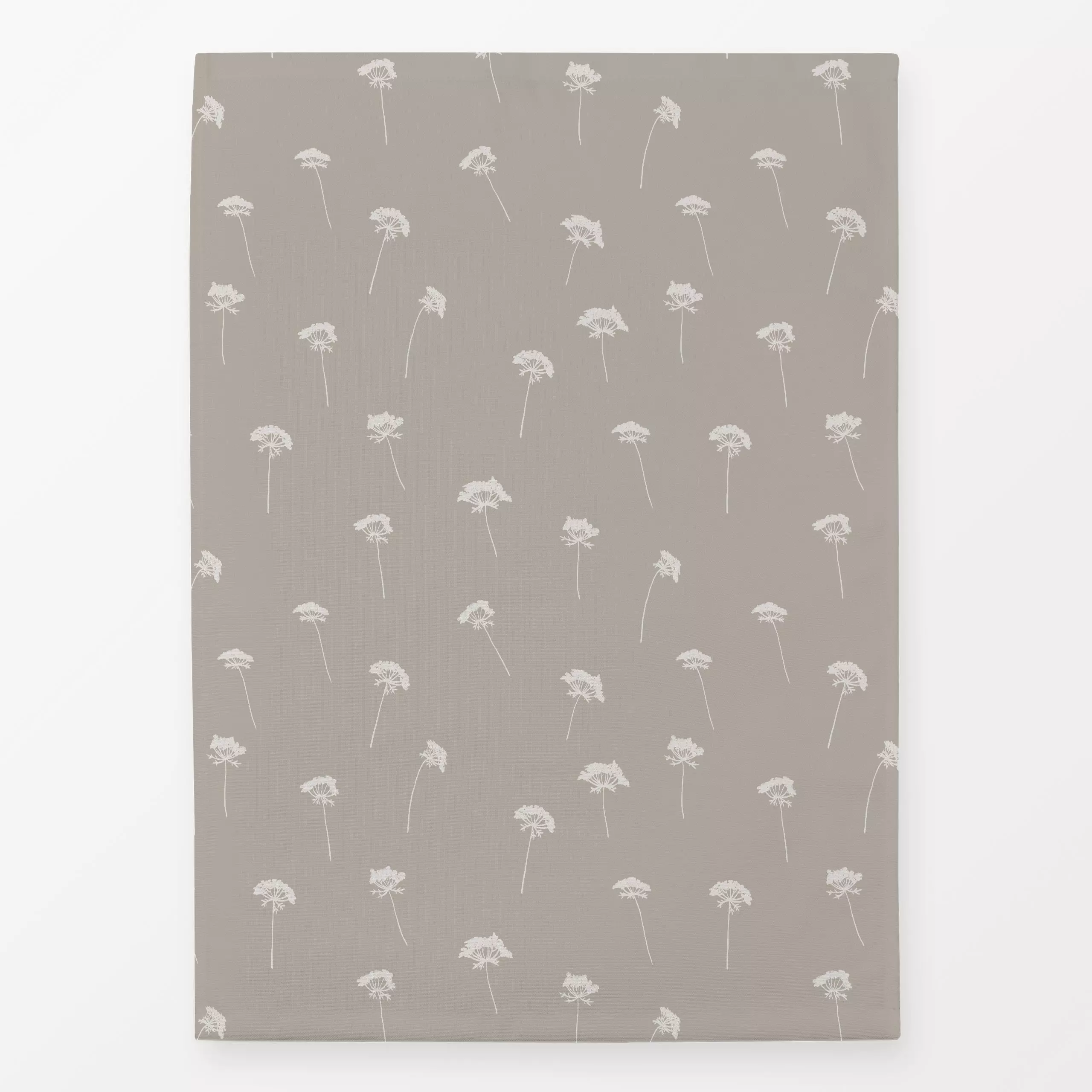 Geschirrtücher Wilde Möhre Beige Dunkel - Blumen & Florales, Symbole & Muster - von „textilwerk x hejmelig"; Trockenblumen, ...