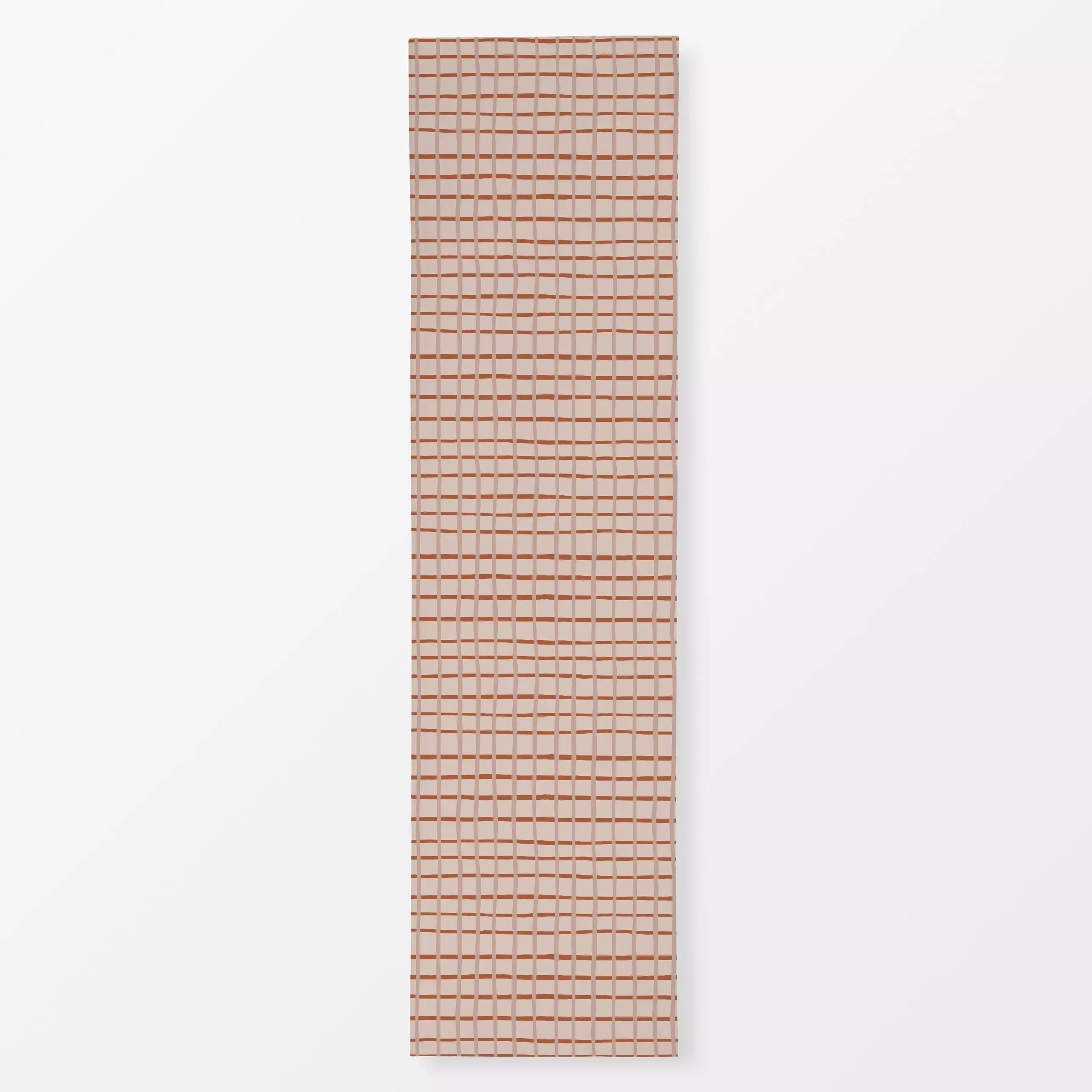 Tischläufer Terracotta Stripes, gemustert, von Menina Lisboa