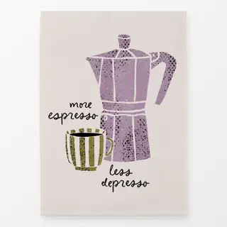 Geschirrtücher more espresso - less depresso