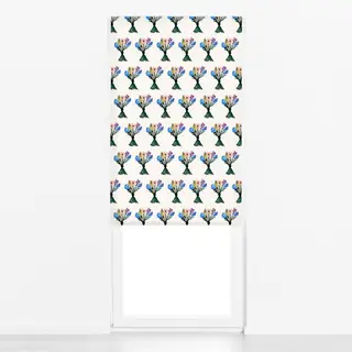 Raffrollo Blumen Bouquet