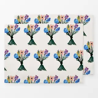 Tischset Blumen Bouquet