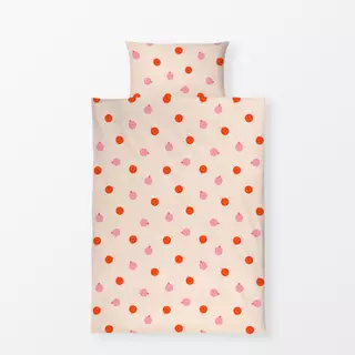 Bettwäsche Muster Baumschmuck Smile