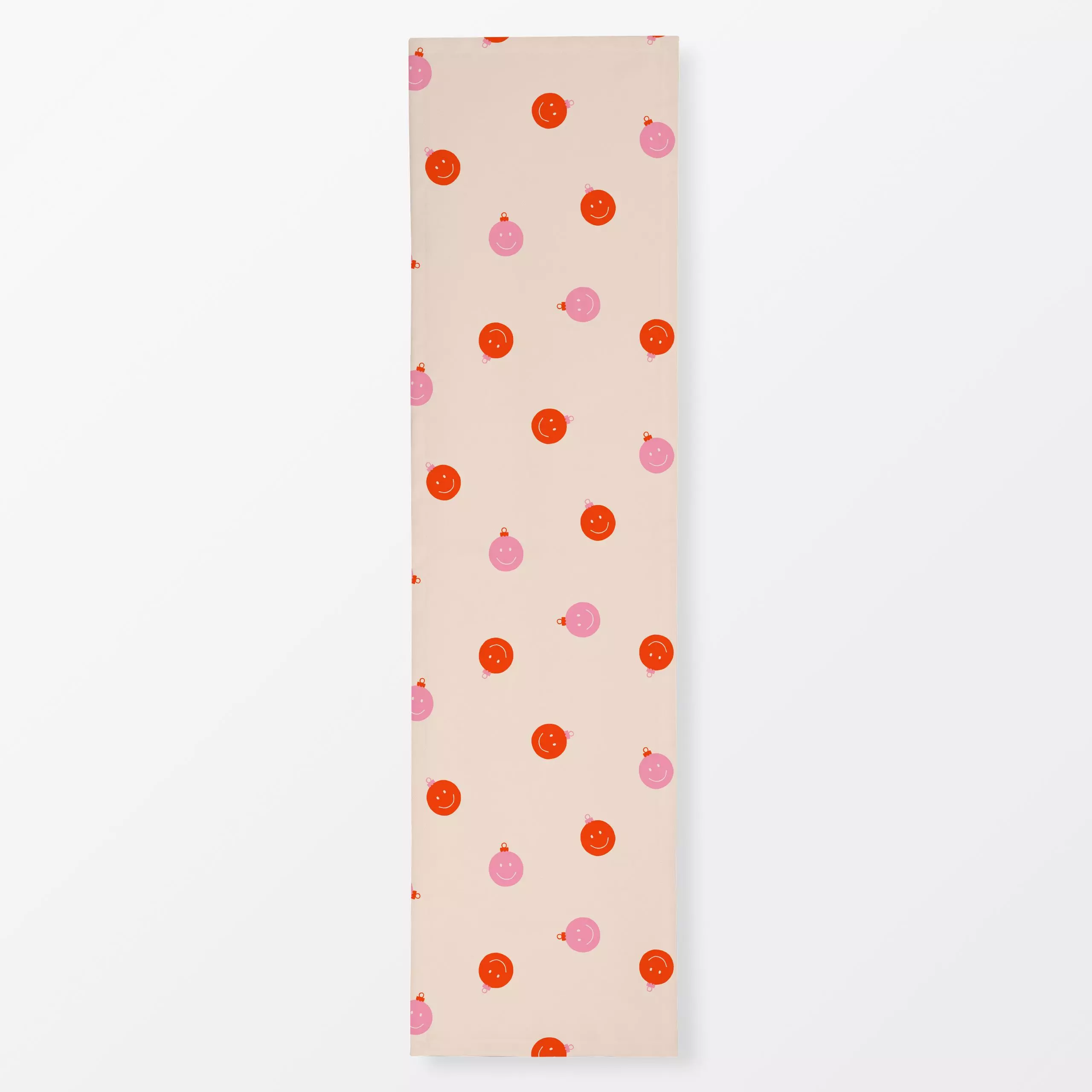 Tischläufer Muster Baumschmuck Smile - Weihnachten, Symbole & Muster - von „Maren Gross "; Merry Christmas, trend, xmas, Ges...