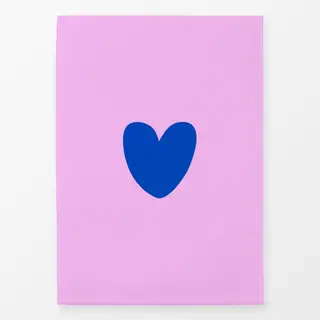 Geschirrtücher Birthday Blue Heart