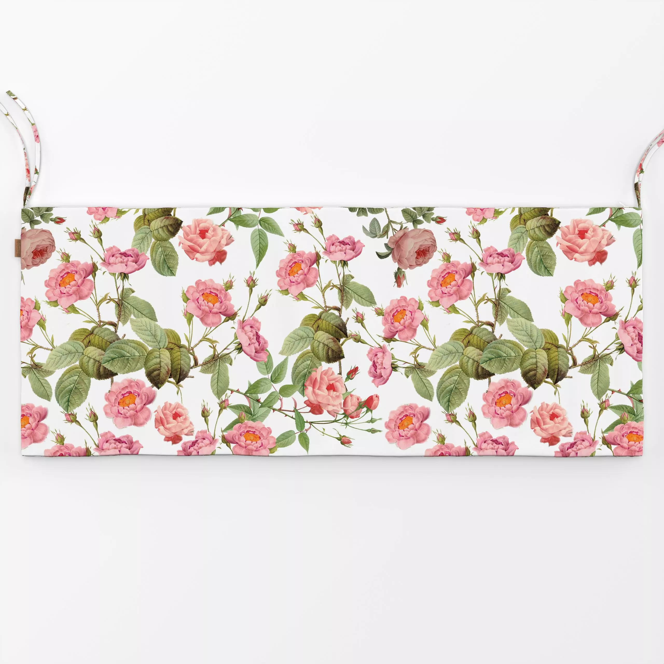 Bankauflage Rosa Vintage Rosen - Blumen & Florales, Sommer - von „Uta Naumann"; boho, Natur, Blumen, Rosen, Garten, Sommer, ...