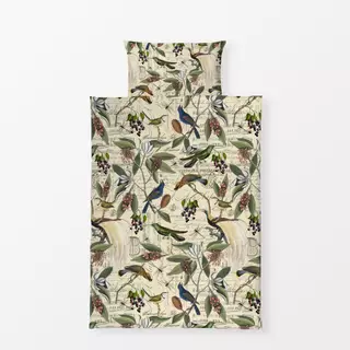 Bettwäsche Vögel im Magnolien Garten