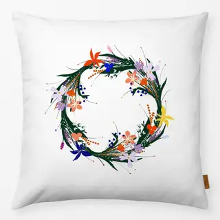 Kissen Blumenkranz