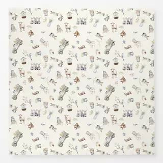 Tischdecke Cottage Spring Muster