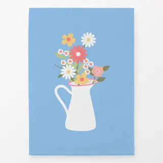 Geschirrtücher Strauß in Milchkanne