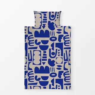 Bettwäsche Royal Mix of Shapes Sand